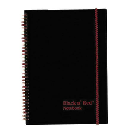 Black n' Red, JDKK66652, Polypropylene Notebook - Letter, 1