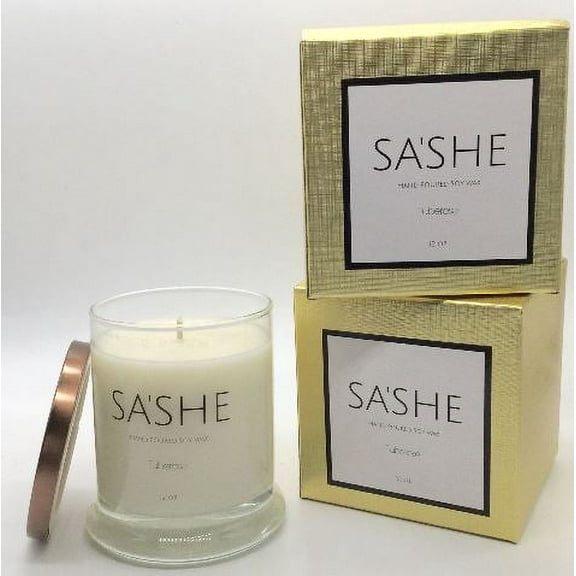 12 Oz Tuberose Soy Candle