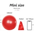 thumbnail image 2 of Exercise Ball Small,Pilates Ball 9 Inch Core Ball,Small Exercise Ball with Pump,Barre Ball,Mini Bender Ball, Pilates, Yoga, Workout, Bender, Core Training and Physical Therapy, 2 of 7