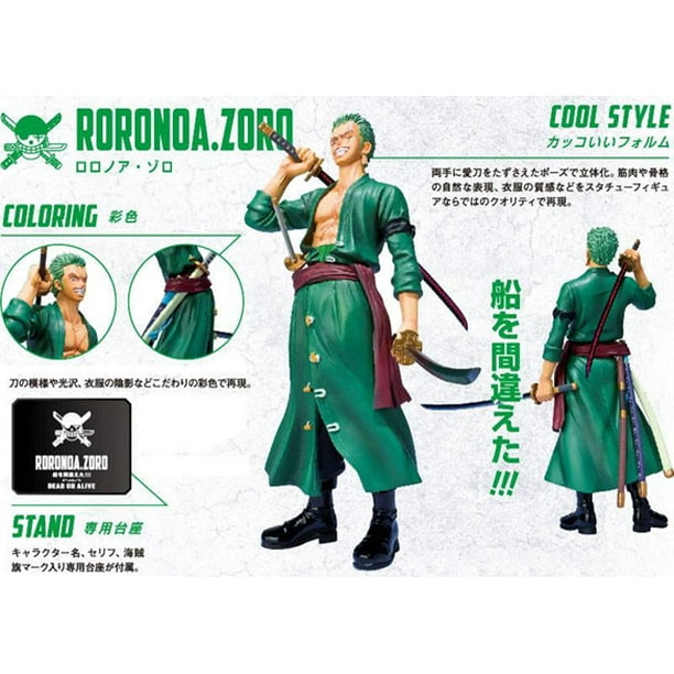 One Piece Figuarts Zero Roronoa Zoro Statue New World Walmart Com Walmart Com