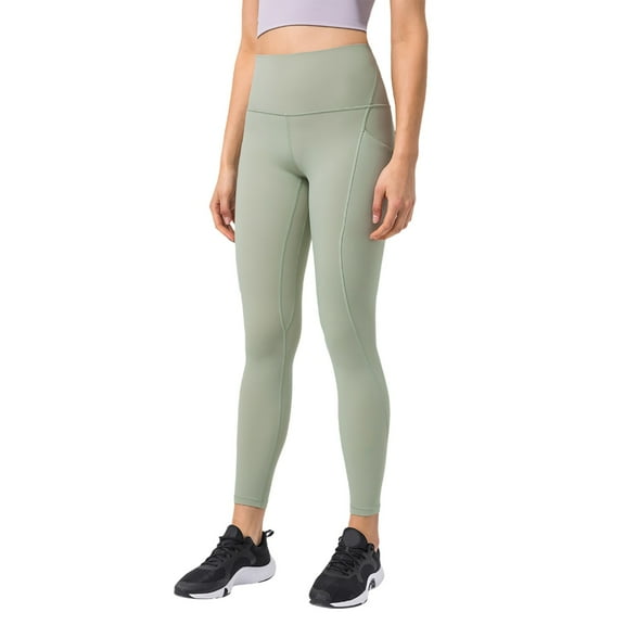 High Performance Yoga Pants with Side Pockets for Women Workout Leggings Gym Running Athletic Stretchy Comfort Fit