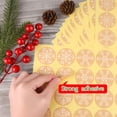thumbnail image 3 of 960 pegatinas de copos de nieve, pegatinas de Navidad, copos de nieve Kraft para decoración navideña, suministros de manualidades (1,5 pulgadas) Adepaton CJWUS-2297, 3 of 4