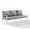 Gray, variant on Crosley Furniture Kaplan Cushions Metal Outdoor Sofa - Gray