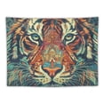 thumbnail image 5 of Orinice Tiger Tapestry Wall Hanging Unique Style Graphic Tapestries Home Wall Decor Art for Living Room Bedroom Apartment Farmhouse Dorm Decoration 50x40inch, 5 of 6