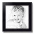 thumbnail image 2 of ArtToFrames 10" x 10" Satin Black Bull Nose Picture Frame, 10x10 inch Black Wood Poster Frame (WOM-1417), 1 Pack, 2 of 6