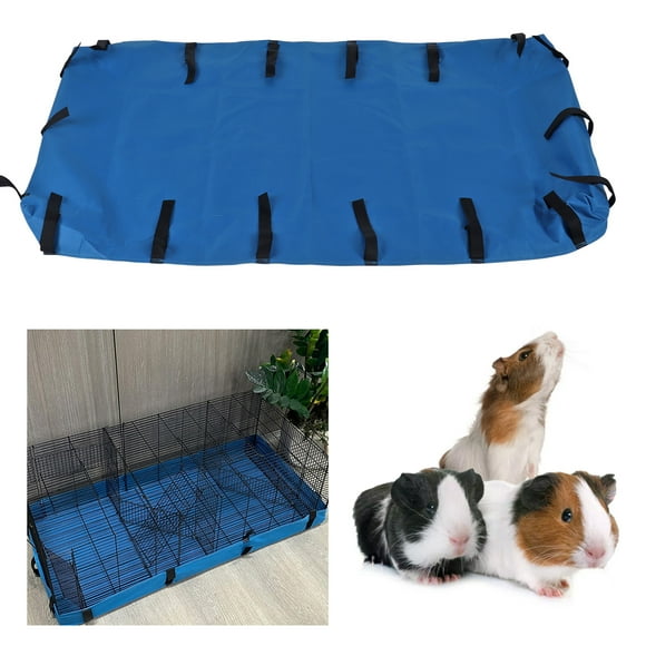 Guinea Pig Cage Liner Reusable Cage Bottom Pad Waterproof Guinea Pig Bedding Pad For Small Animals Cage Rabbits Hamster