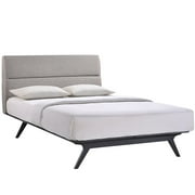 1perfectchoice addison padded fabric headboard wood twin bed frame in black gray - White Wood Twin Bed Frame 1perfectchoice addison padded fabric headboard wood twin bed frame in black gray - White Wood Twin Bed Frame
