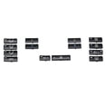 thumbnail image 1 of 14Pcs Car Climate Control Air Conditioning Switch Button Covers for X5 E53 1999-2006 E39 1996-2002, 1 of 5