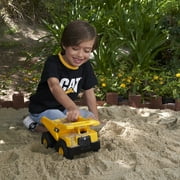 CAT Construction Fleet 10 Dump Truck Sturdy Construction with Real Working Parts for 2-Year Boys & Girls