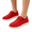 Red, variant on Womens Casual Shoes,Slip On Convenient Design with Cushion Comfort Sole and Soft Breathable Lining,Non-Slip Durable Footwear for Everyday Wear Gifts