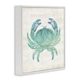 thumbnail image 2 of Stupell Industries Coastal Ombre Crab Impression White Framed Giclee Art, 24 x 24, by Susan Arnot, 2 of 7