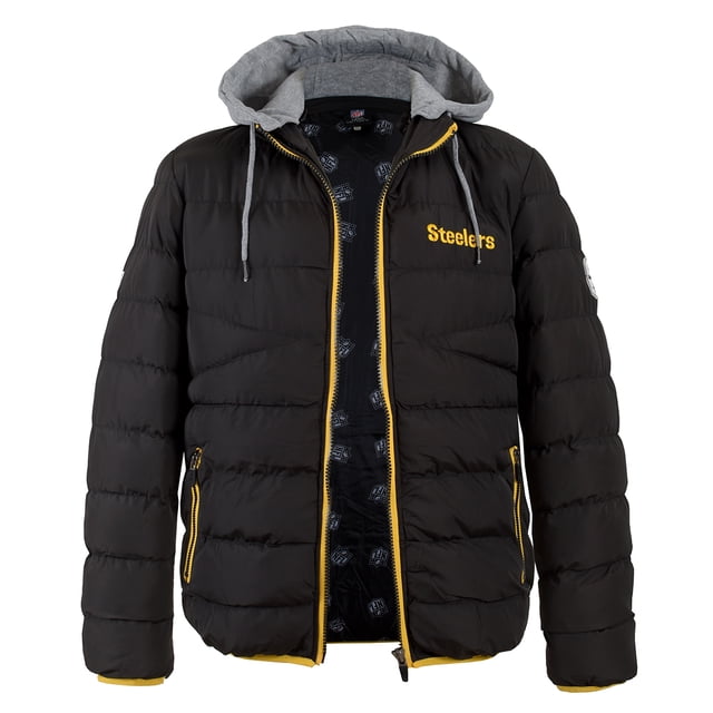 CHAMARRA PITTSBURGH STEELERS PARA HOMBRE 100% ORIGINAL NFL 320569