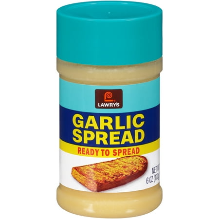 (2 Pack) Lawry's Garlic Spread, 6 oz (Best Garlic Butter Spread Recipe)