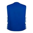 thumbnail image 4 of TOPTIE Volunteer Apron Vest Two Pockets Supermarket Cobbler Vest-Blue-XL, 4 of 6
