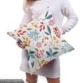 thumbnail image 4 of Ambesonne Leaves Fabric by the Yard Upholstery, Foliage of Autumn Season, 2 Yards, Multicolor, 4 of 4