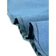 thumbnail image 5 of Vestido Chambray INSPIRE CHIC para mujeres con cinturón, botones y corte A-Line, midi, azul L, 5 of 5