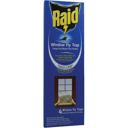 PIC FTRP-RAID Window Fly Trap (The Best Way To Get Rid Of Fruit Flies)