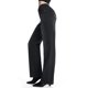 thumbnail image 3 of Vaqueros SEVEGO para mujer, cintura media, pierna recta, color negro, XXL, 3 of 9