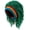Green, variant on NCY Men's Knit Dreadlock Hat Beanie Hip Hop Cap Funny Headgear