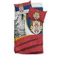 thumbnail image 2 of Ensemble de Literie Drapeau de la Serbie RLT7, 2 of 6
