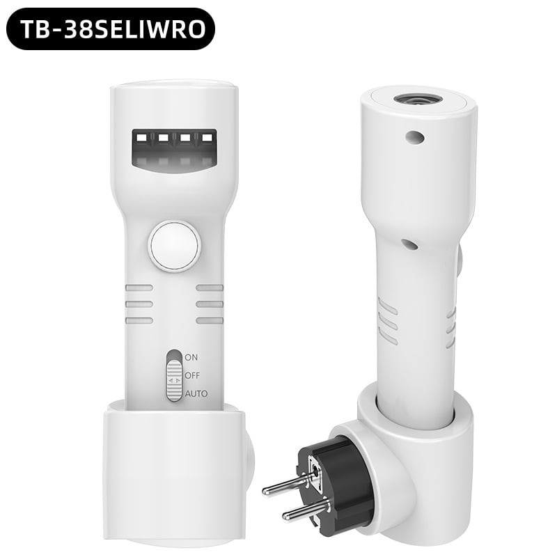 2-in-1 Motion Sensor Night Light & Detachable Flashlight, Rechargeable Wall-Mounted LED Light with 120° Wide-Angle Sensor for Hallway, Bedroom, and Stairs