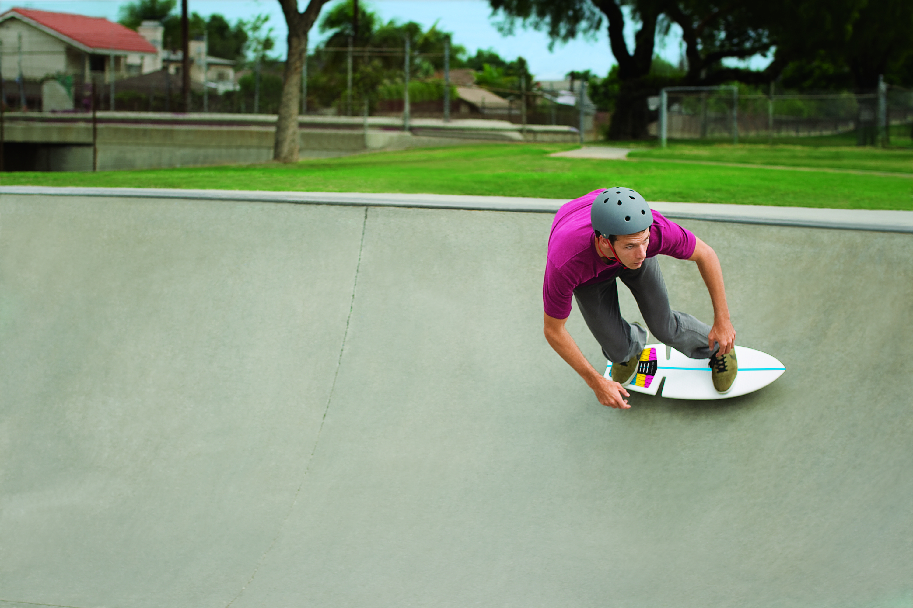 Razor RipSurf Caster Board - Multicolor, 76mm 360-Degree Pivoting Skateboard, for Child, Teen, Adult - image 2 of 8