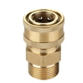 thumbnail image 4 of Wholesale High-Pressure Washer Adapter Kit: 1/4 Inch Quick Connect Fittings with M22-14 & M22-15 Core Copper-Stainless Steel Conversion Joints for Cross-Border Bulk Orders – Durable, Versatile, and, 4 of 5