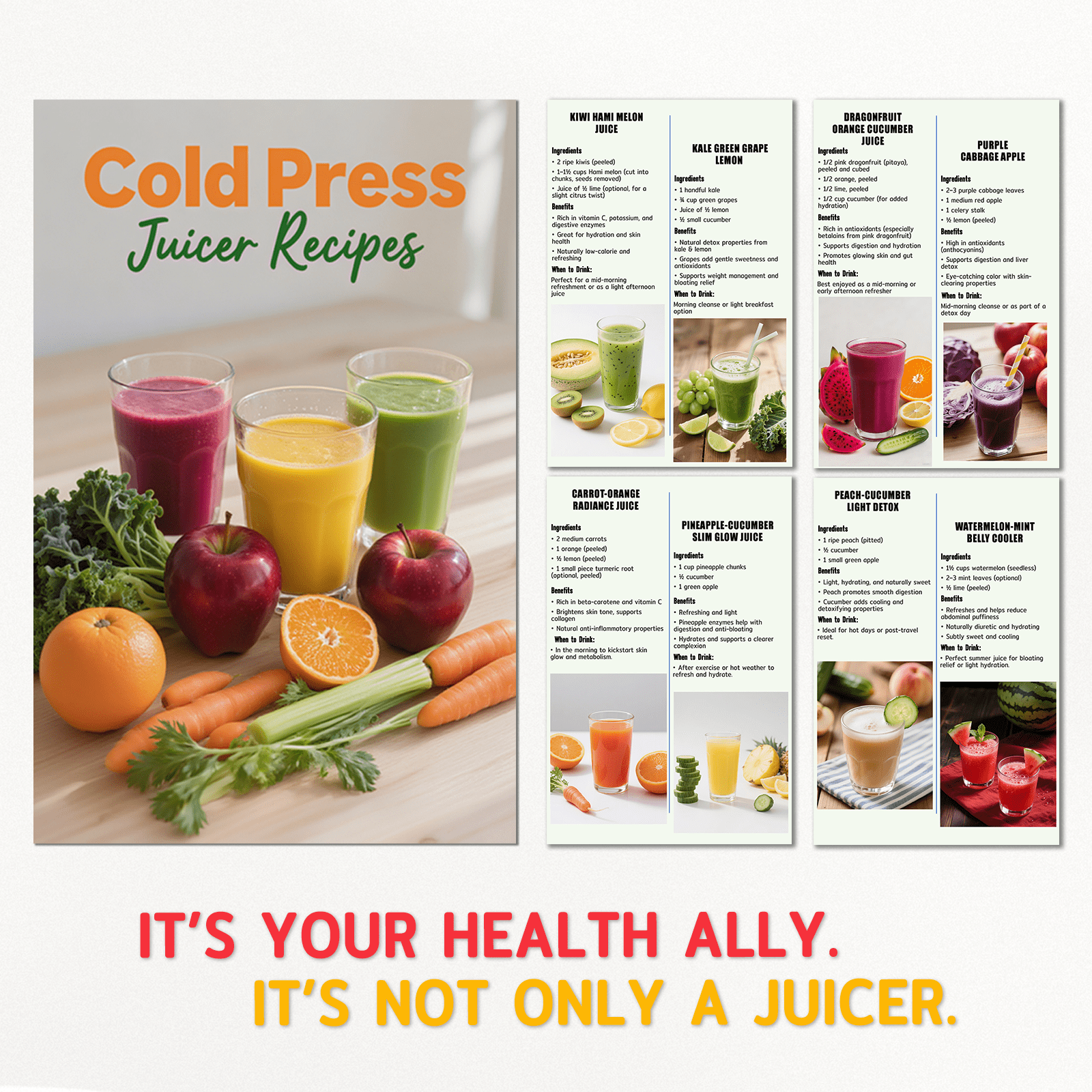 HYSapientia Cold Press Juicer Machines with Fruit Puree & Gelato Function,Slow Masticating Juicer for Fruits & Vegetables, 4-Inch Wide Chute, 1000ml Cup, Easy Clean