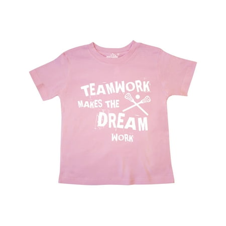 

Inktastic Lacrosse Teamwork Gift Toddler Boy or Toddler Girl T-Shirt