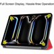 thumbnail image 5 of Funda Protectora de Cuero PU para iPad Pro 11" M4 2024 (5ª Gen) con Soporte Magnético, Rojo, 5 of 7