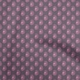thumbnail image 1 of oneOone Cotton Silk Dark Magenta Fabric Block Dress Material Fabric Print Fabric By The Yard 42 Inch Wide-QG, 1 of 1