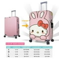 thumbnail image 4 of Hello Kitty Suitcase Cover Luggage Covers Protector Carry On Cover Luggage Wraps For Suitcase Carry On Protector, Cartoon Luggage Sleeve Travel Suit Case Dust Cover For Suitcase 18-32 Inch, 4 of 8