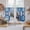 Gray, variant on Funny Panda Tier Curtains 24 Inch Length, Cute Modern Lovely Animals on Showering Blue Cafe Short Curtains for Bathroom Over Sink, Small Kitchen Curtain Light Filtering Drapes 2 Panels 27.5"Wx24"L