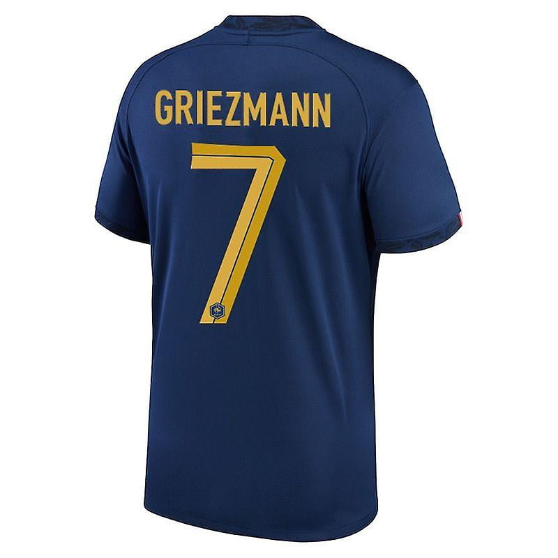 HEFEI Fifa World Cup Qatar 2022 France Home Shirt No. 7 Antoine Griezmann Football Jersey Walmart