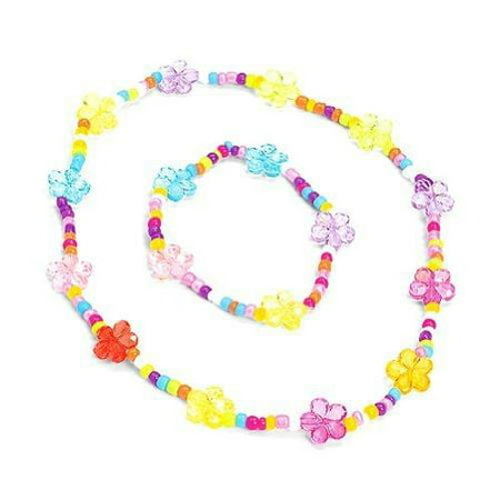 Flower Jewelry Set (one Set) - Party Supplies