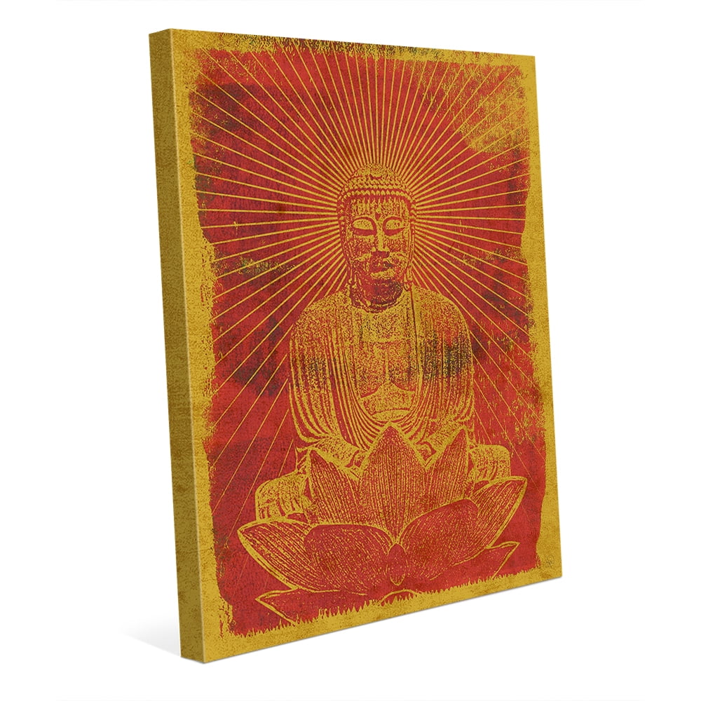 Sunshine Buddha 20" x 24" Canvas Wall Art