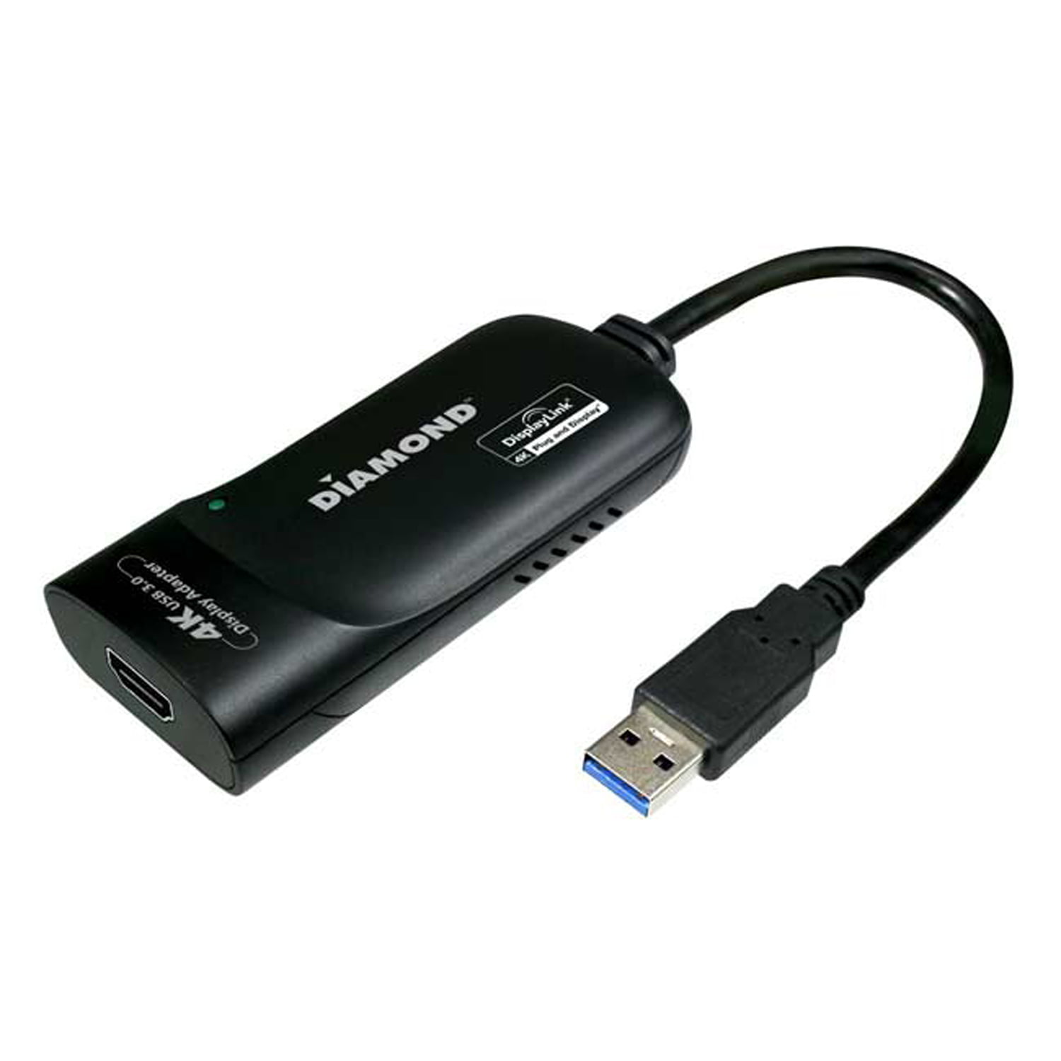 Diamond Multimedia USB to HDMI 4K/2K Video Graphics Adapter with Audio ...