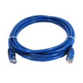 thumbnail image 1 of SyncWire Cat5e Ethernet Network Cable Bare Copper 24 AWG FT4 UTP ETL cUL 2ft Blue, 1 of 1