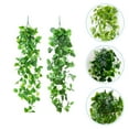 thumbnail image 1 of MERRYHAPY 2Ud Plantas Artificiales De Ratan Para Pared Verde Para Hogar, 1 of 8
