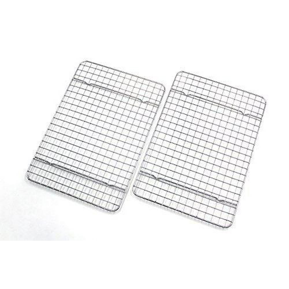 Checkered Chef Cooling Racks For Baking Quarter Size Stainless