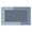 Blue Rectangle, variant on Solid Color Bathroom Mat Household Anti Slip Rug Shower Floor Rugs Thick Bath Mats Super Absorbent and Quick Dry Home Decor Accessories Plush Comfort for Bathroom Floor, Tub and Shower, 16x24 Inch