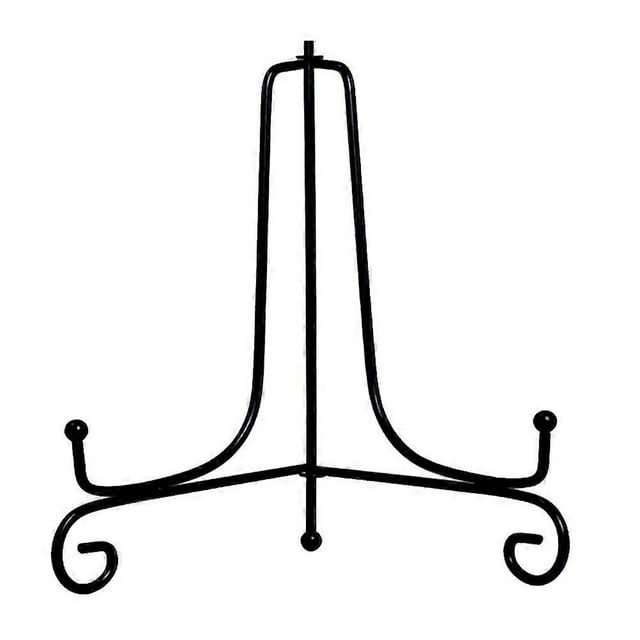 8.5 inch Iron Display Stand Desktop Dish Holder Decorative Crafts Display Rack for Plate Picture Frame Artwork