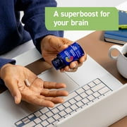CocoaVia Memory & Focus Brain Supplement, 30 Day, Cocoa Flavanol Blend, Lutein, Added Caffeine for Boost. Improve Cognitive Function, Attention, Vegan & Plant Based, 30 Capsules
