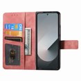thumbnail image 6 of ShellTech Flip Case for Samsung Galaxy Z Fold 7 Leather Wallet Case , Magnetic Detachable Zipper Card Slot Wallet Cover RFID Blocking with Kickstand Shockproof,Pink, 6 of 19