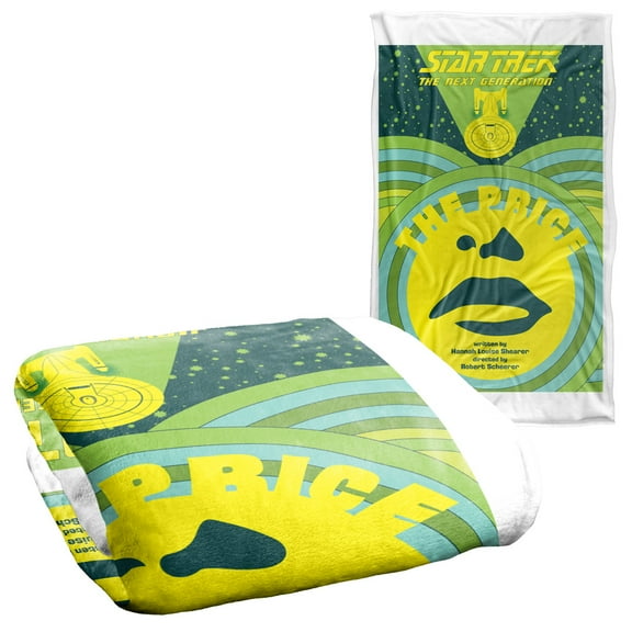Star Trek The Next Generation Season 3 Episode 8 Silky Touch Super Soft Throw Blanket 36" x 58"