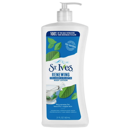 St. Ives Collagen Elastin Body Lotion, 21 oz (Best Collagen Cream For Loose Skin After Weight Loss)