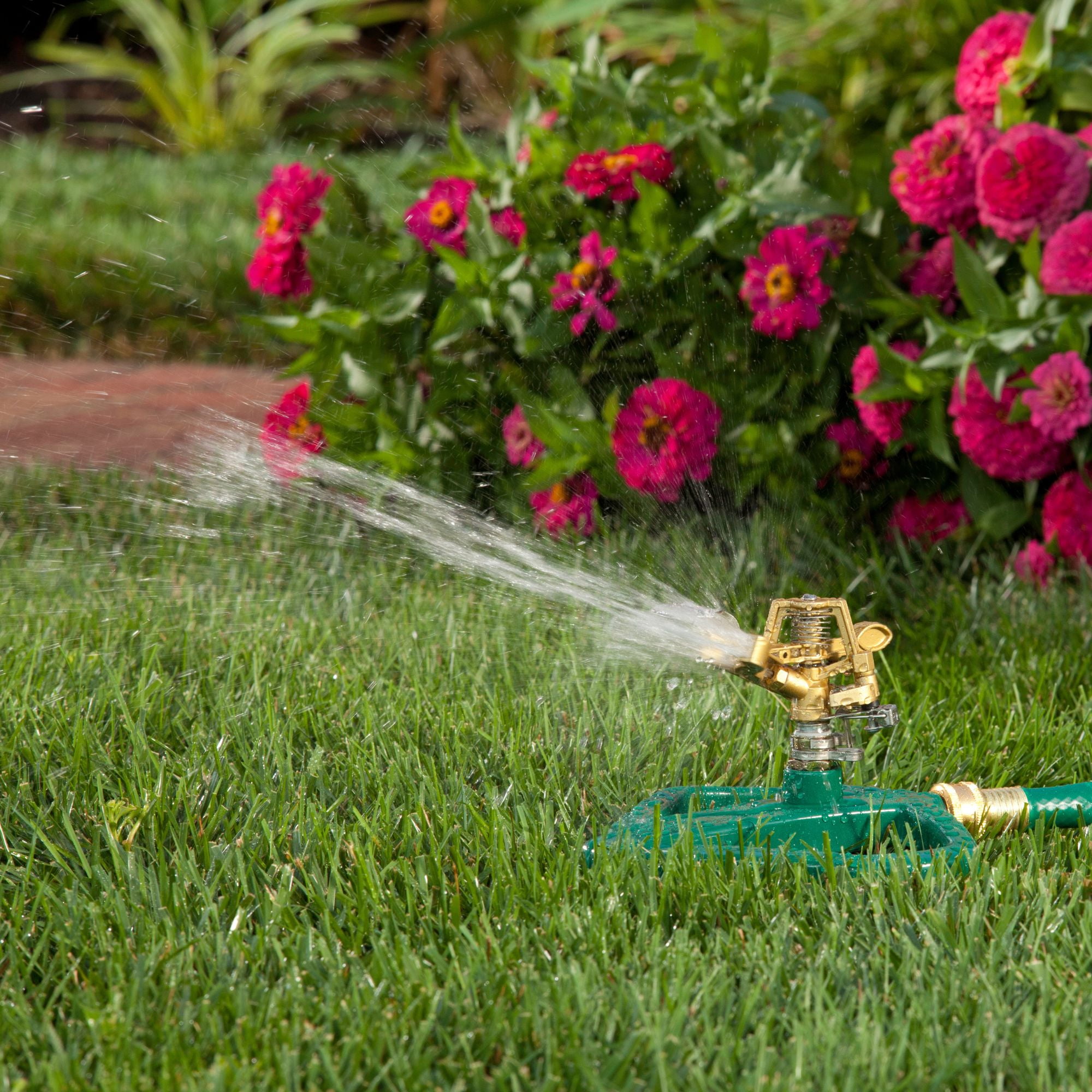 Melnor Heavy Duty Pulsating Metal Sprinkler