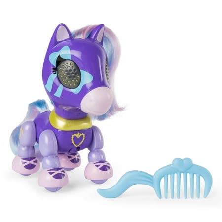 Zoomer Zupps Pretty Ponies, Lilac, Series 1 Interactive Pony with Lights, Sounds and (Best Robot Anime Series)