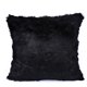 thumbnail image 1 of Funda de almohada Funda de cojín Cama para coche Sofá Hogar Color sólido Felpa 17 "x 17" Negro, 1 of 3