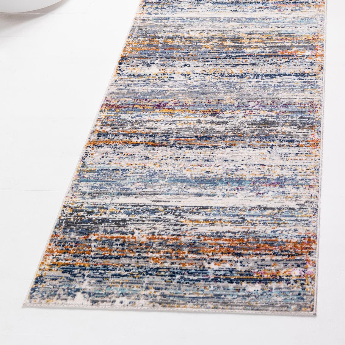 Malibu Collection Runner Rug ‚Äì 6 Ft Runner Multi LowPile